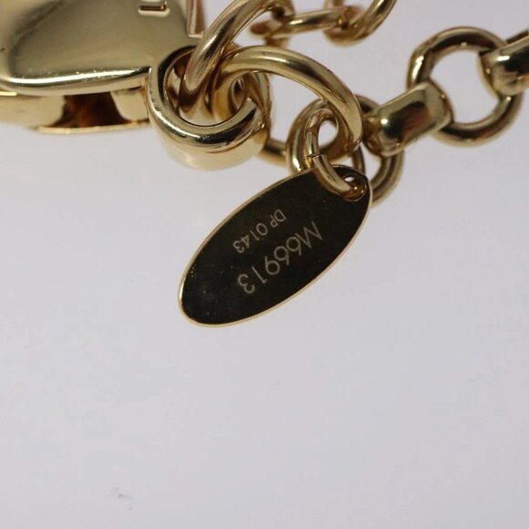 LOUIS VUITTON BijouxSac Knife Key Holder metal Gold Red - Picture 6 of 10